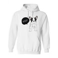 thumbnail image 1 of Cute French Bulldog! Hoodie Women -Image by Shutterstock, Female Medium, 1 of 4