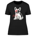 thumbnail image 1 of Cute French Bulldog Sailor T-Shirt Women -Image by Shutterstock, Female Small, 1 of 2