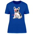 thumbnail image 1 of Cute French Bulldog Sailor Tee Women's -Image by Shutterstock, 1 of 1