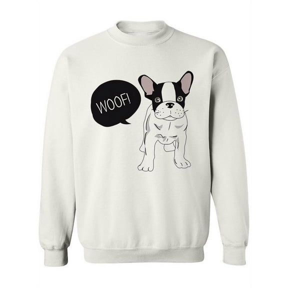 Cute French Bulldog ! Sweatshirt Women -Image by Shutterstock, Female x-Large