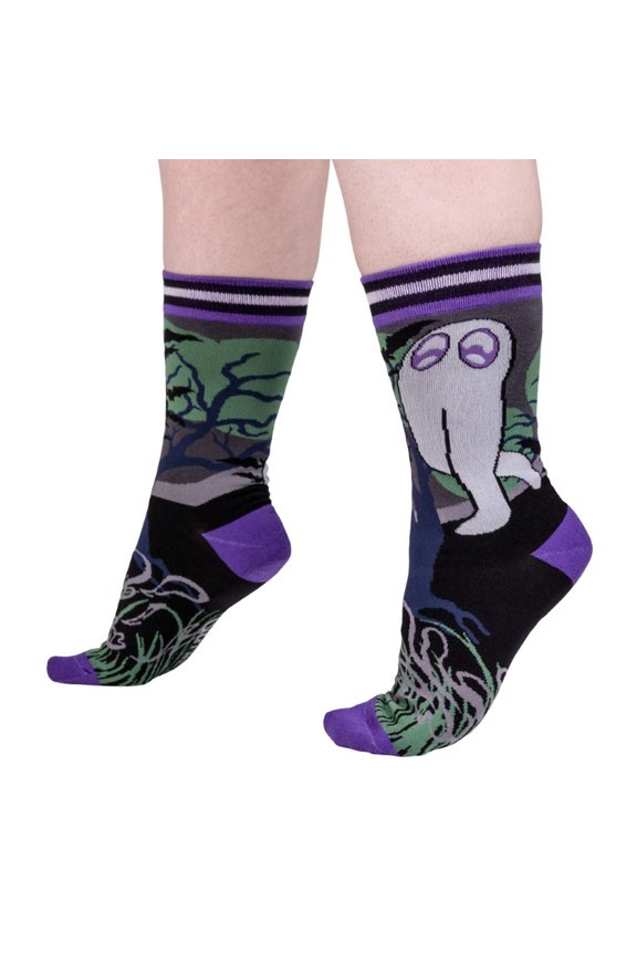 Cute Fresno Nightcrawler Crew Socks