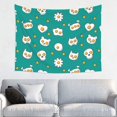 thumbnail image 1 of Cute Fried Egg Skull Tapestry for Bedroom - Tapestry Wall Hanging Wall Tapestry for Dorm Wall Decor Home Decoration , Aesthetic Funny Tapestry 29 x 37in, 1 of 5