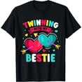 thumbnail image 1 of Cute Friendship Twins Day Girls T-Shirt, 1 of 4