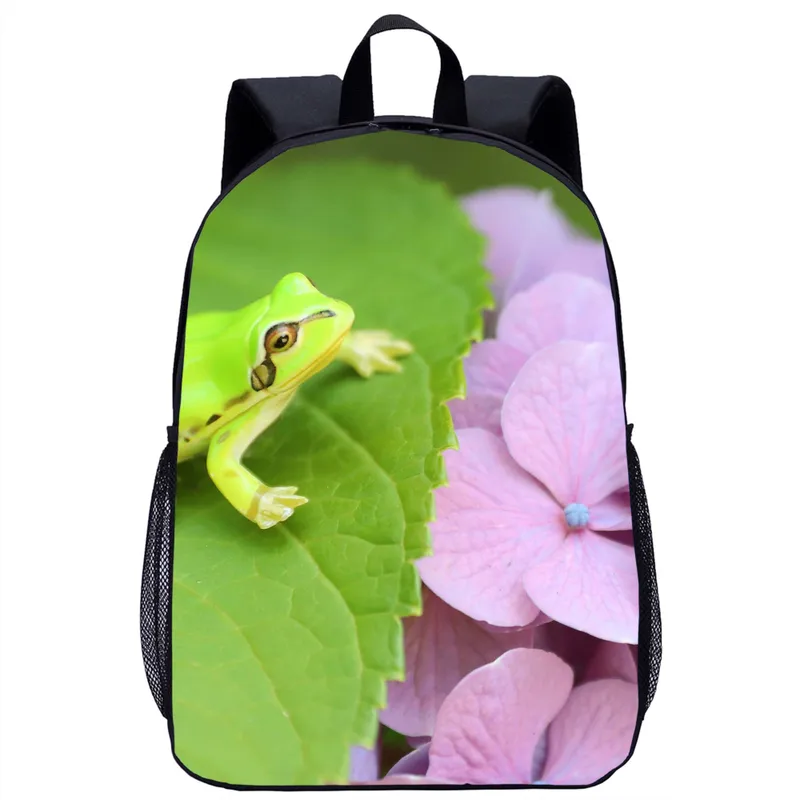 Cute Frog Backpack Girls Boys Schoolbag Student Book Bag Laptop Bag Teenager Daily Casual Backpack Travel Storage Backpacks Walmart