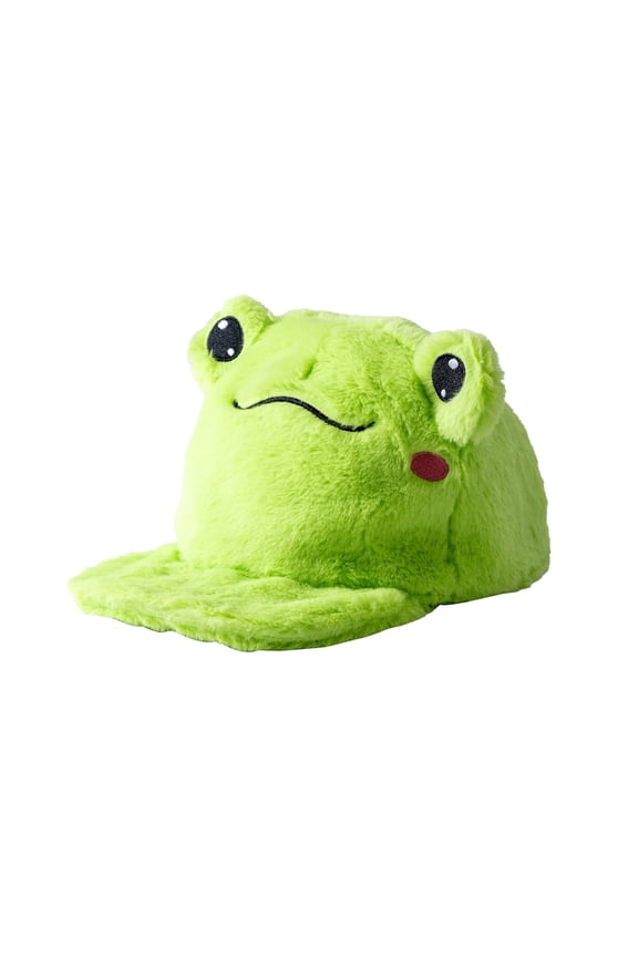 Cute Frog Baseball Cap Hat for Boys Girls Embroidered Fluffy Costume Headwear Holiday Birthday Gifts