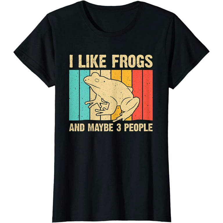 Vintage Retro Frog Toad Amphibian Animals T-Shirt Frog Lover Vintage Retro Frog Toad Amphibian Animals T-Shirt Frog Lover