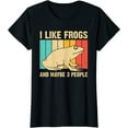 thumbnail image 1 of Cute Frog Design For Toad Lover Amphibian Animals T-Shirt, 1 of 3