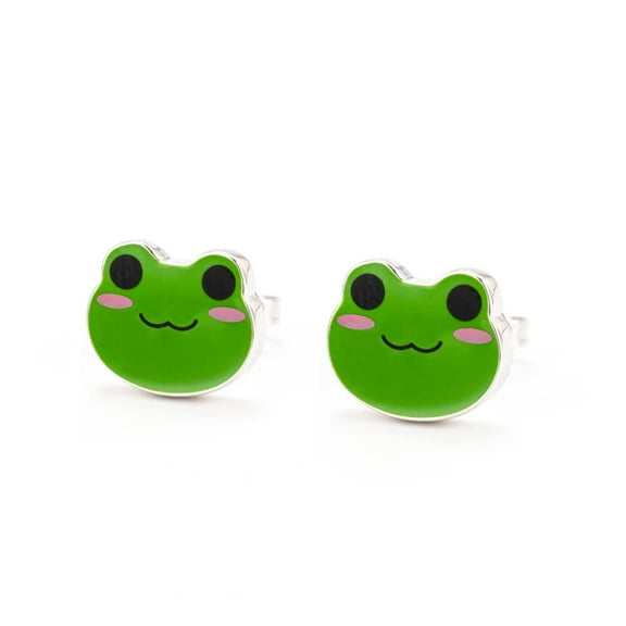 Cute Frog Earrings Stud Earrings for Women Jewelry Gift