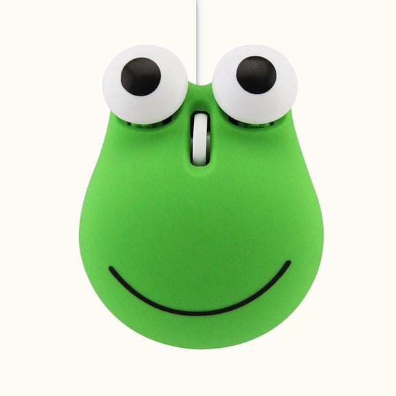 Cute Frog Gaming Mouse Creative USB Wired Mouse PC Gamer 1600Dpi 3D Cartoon Funny Mini Mice for Computer Laptop