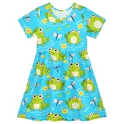 Frog Dress Girl