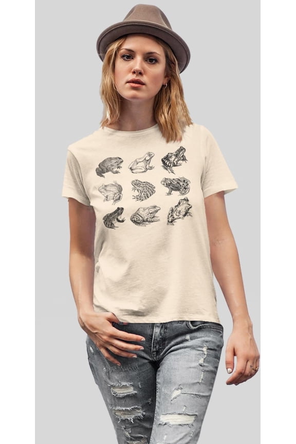 Cute Frog Shirt - Goblincore Clothing Frog And Toad Shirt Grunge Shirt Cottagecore Shirt Cottage Core Emo Shirt Aesthetic Shirt Frog T Shirt All Size S-5XL