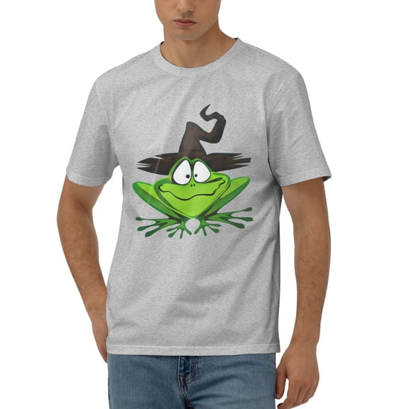 Cute Frog's Art T-shirts for women,men,graphic,funny,trendy,vintage,aesthetic,cool,popular,casual,fashion,graphic funny,graphic vintage,graphic cool,Gray M