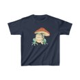 thumbnail image 1 of Cute Frog with Mushroom Umbrella Countrycore Cottagecore Kids T-Shirt, 1 of 2