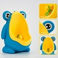 thumbnail image 1 of Cute Frogs Shape Training Urinal for Boys with Funny Hang Type Boys Standing Urinal, 1 of 7