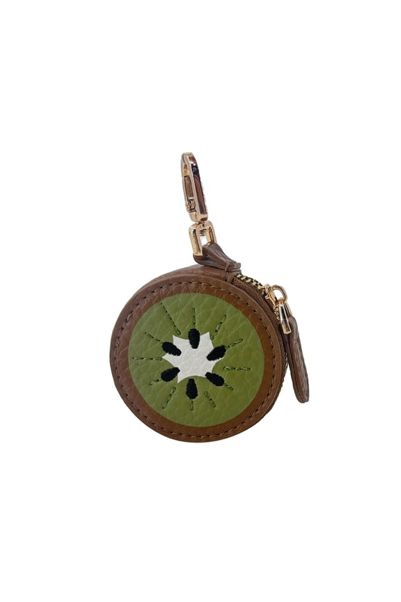 Cute Fruit Coin Purse Bag Charm Keychain Pouch Key Chain Purse Charms for Women Bag Charms for Handbags