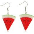 thumbnail image 1 of Cute Fruit Earrings for Women Fun 3D Pomegranate Lemon Cherry Strawberry Earrings Acrylic Resin Creative Food Earrings Funny Exclusive Earrings Jewelry Gift[s711], 1 of 2