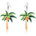 Cute Fruit Earrings for Women Fun Kawaii Grape Mango Orange Avocado