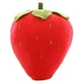 thumbnail image 1 of Cute Fruit Kids Pillow Stuffed Strawberry Plush Pillows Super Soft Girls Pillows Cushion Seat for Kids Toys, 1 of 8
