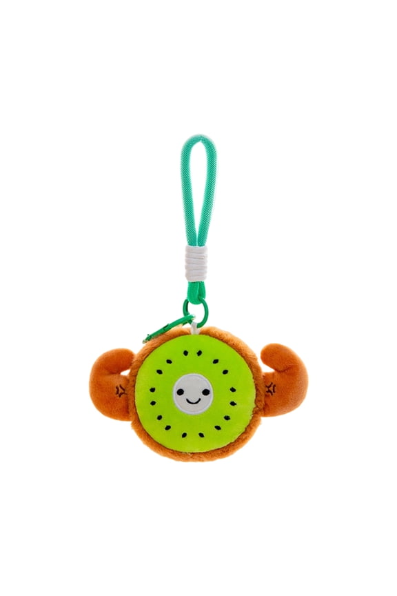 Cute Fruit Plush Toy Keychain - 4.7 inch Pineapple Stuffed Animal Pendant for Backpack, Purse Charm, Gift, Soft Plushie Doll Accessory for Girls Boys D