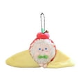 thumbnail image 1 of Cute Fruit Sheep Plush Pendant Cartoon Stuffed Animal Plush Toy Soft Doll Plush Key Ring Pendant Backpack Hanging Ornament Girl Gift, 1 of 7