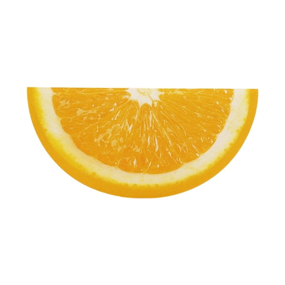 Cute Fruit Slice Mouse Pad, Non-Slip Rubber Base, Comfortable Ergonomic Design, Easy to Clean, Perfect for Laptops and Computers, Great Gift Idea Stationery Set