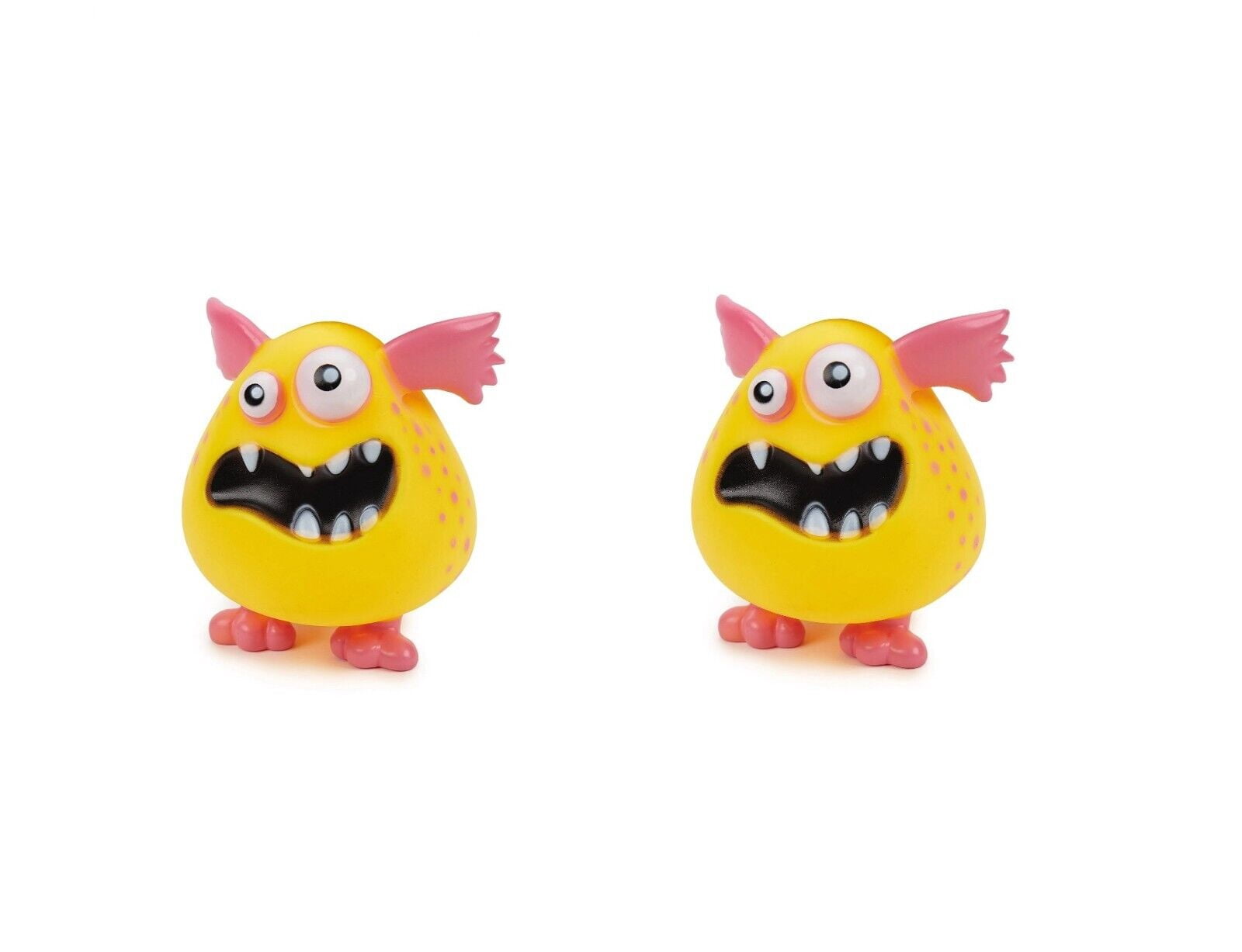 Cute Fun Latex Dog Toys Screaming Little Monster or Pink Haired