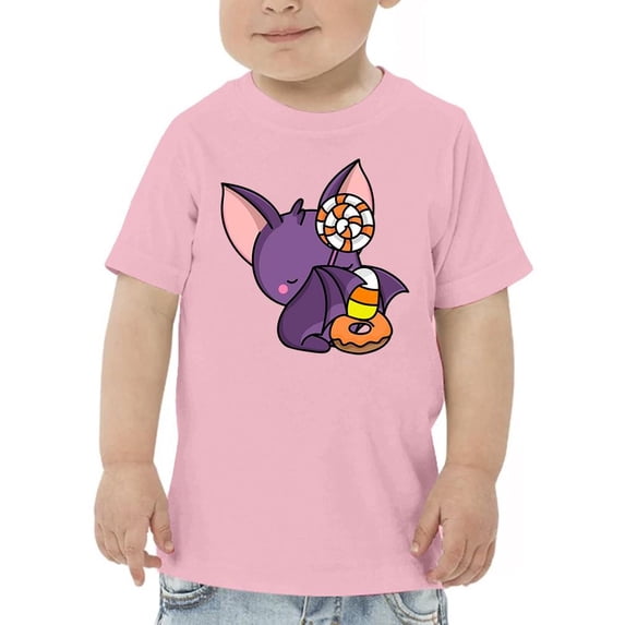 Cute Funbatty And Candy T-Shirt Toddler -Image by Shutterstock, 2 Toddler