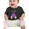 thumbnail image 1 of Cute Funbatty Sleeping. T-Shirt Infant -Image by Shutterstock,  24 Months, 1 of 4