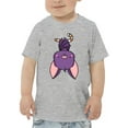 thumbnail image 1 of Cute Funbatty Sleepy W Candy T-Shirt Toddler -Image by Shutterstock,  4 Toddler, 1 of 4