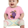 thumbnail image 1 of Cute Funbatty W Cookies. T-Shirt Infant -Image by Shutterstock,  18 Months, 1 of 4