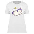 thumbnail image 1 of Cute Funicorn With Purple Mane T-Shirt Women -Image by Shutterstock, Female 3X-Large, 1 of 2