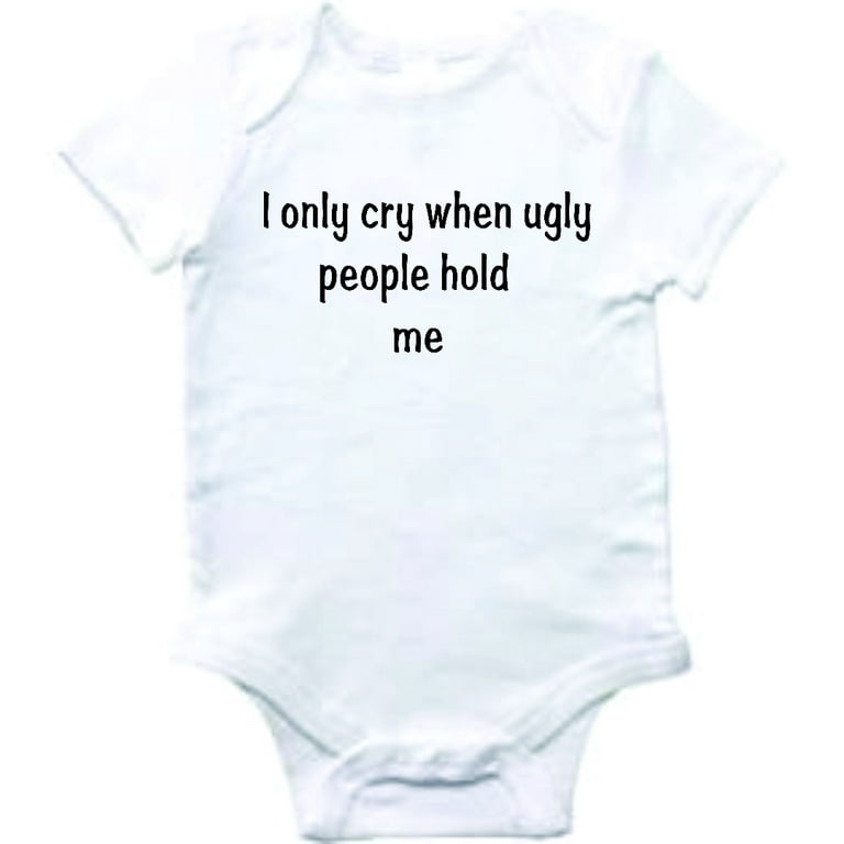 Teddy Bear quote - black Baby One-Piece for Sale by