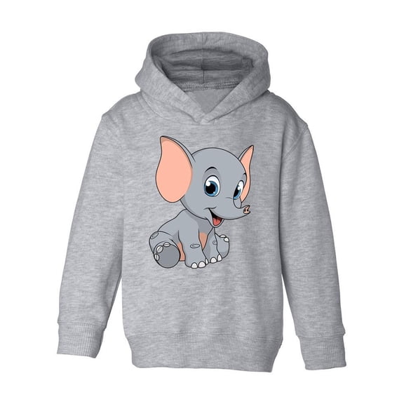 Cute Funny Baby Elephant Hoodie Toddler -Image by Shutterstock,  5 Toddler