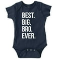 thumbnail image 1 of Cute Funny Best Big Bro Older Brother Bodysuit Jumper Boys Infant Baby Brisco Brands 24M, 1 of 6