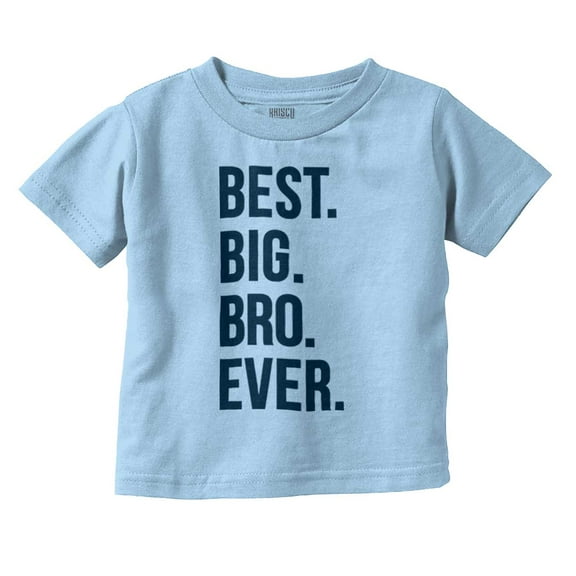 Cute Funny Best Big Bro Older Brother Youth T Shirt Tee Boys Infant Toddler Brisco Brands 2T