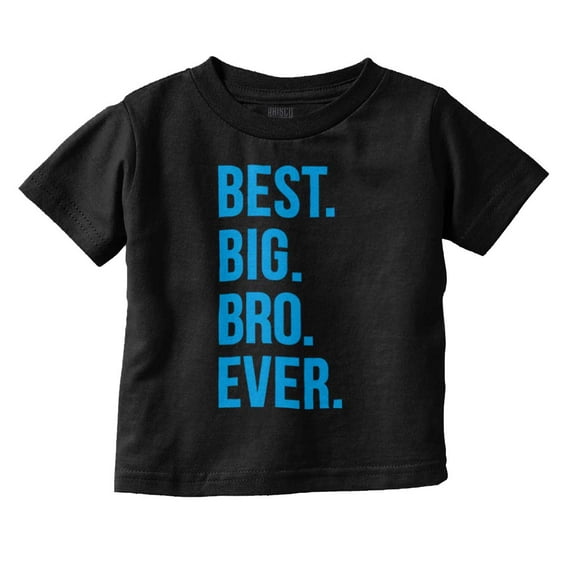 Cute Funny Best Big Bro Older Brother Youth T Shirt Tee Boys Infant Toddler Brisco Brands 2T