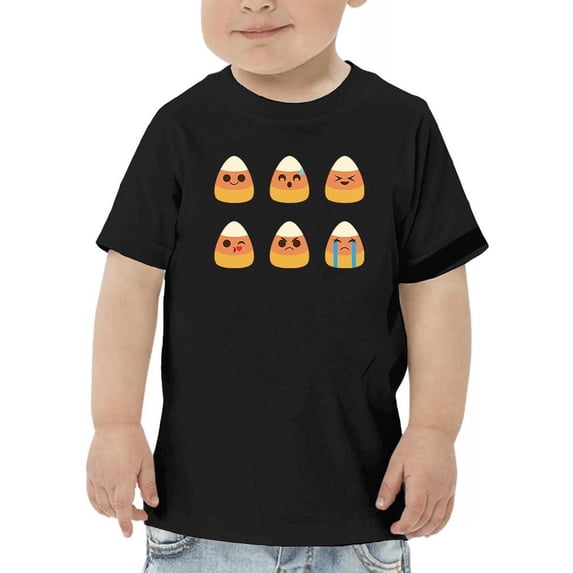 Cute Funny Candycorn T-Shirt Toddler -Smartprints Designs, 5 Toddler