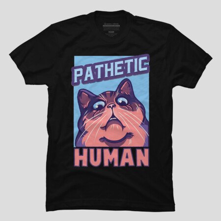 Cute Funny Cat Meme Pathetic Graphic T-shirt M2982854, Up to Size 5XL