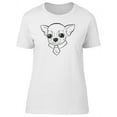 thumbnail image 1 of Cute Funny Chihuahua Dog Tee Women's -Image by Shutterstock, 1 of 2