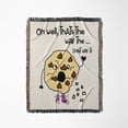 thumbnail image 1 of Cute Funny Chocolate Chip Cookie That’S The Way The Cookie Crumbles, Woven Blanket, 1 of 4