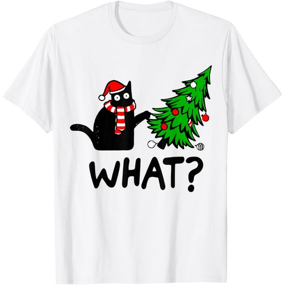 Cute Funny Christmas T-Shirt Reindeer Humor Holiday Mens Tee