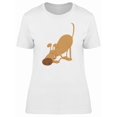 thumbnail image 1 of Cute Funny Dog Cool Cartoon Tee Women's -Image by Shutterstock, 1 of 2
