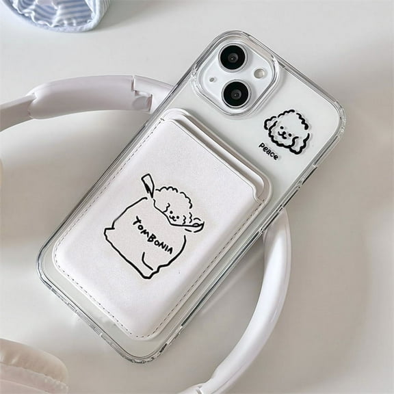 Cute Funny Dog For MagSafe Magnetic Case For iPhone 15 14 13 12 11 Pro Xs Max X Xr Cases Wireless Charge Shockproof Soft Cover
