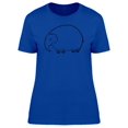thumbnail image 1 of Cute Funny Elephant Doodle Tee Women's -Image by Shutterstock, 1 of 1