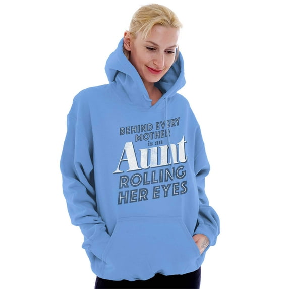 Cute Funny Favorite Cool Auntie Aunt Hoodie Sweatshirt Women Brisco Brands L