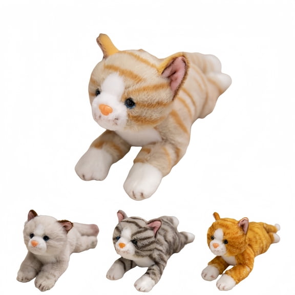 Cute Funny Gift Cat Stuffed Animals-Soft Kitten Plush Stuffed Toy Christmas Gift for Friend-11inches
