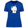 thumbnail image 1 of Cute Funny Kitten Doodle T-Shirt Women -Image by Shutterstock, Female XX-Large, 1 of 2