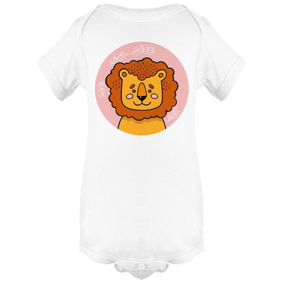 Cute Funny Lion Bodysuit Infant -Image by Shutterstock,  24 Months