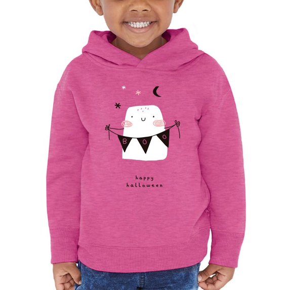 Cute Funny Little Ghost Hoodie Toddler -Image by Shutterstock, 4 Toddler