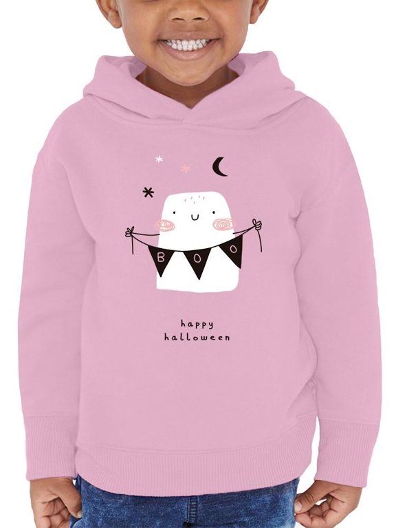 Cute Funny Little Ghost Hoodie Toddler -Image by Shutterstock, 5 Toddler